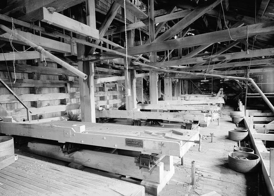 The Kennecott Copper Mines, McCarthy Alaska 1982 CONCENTRATION MILL SEPARATING TABLES