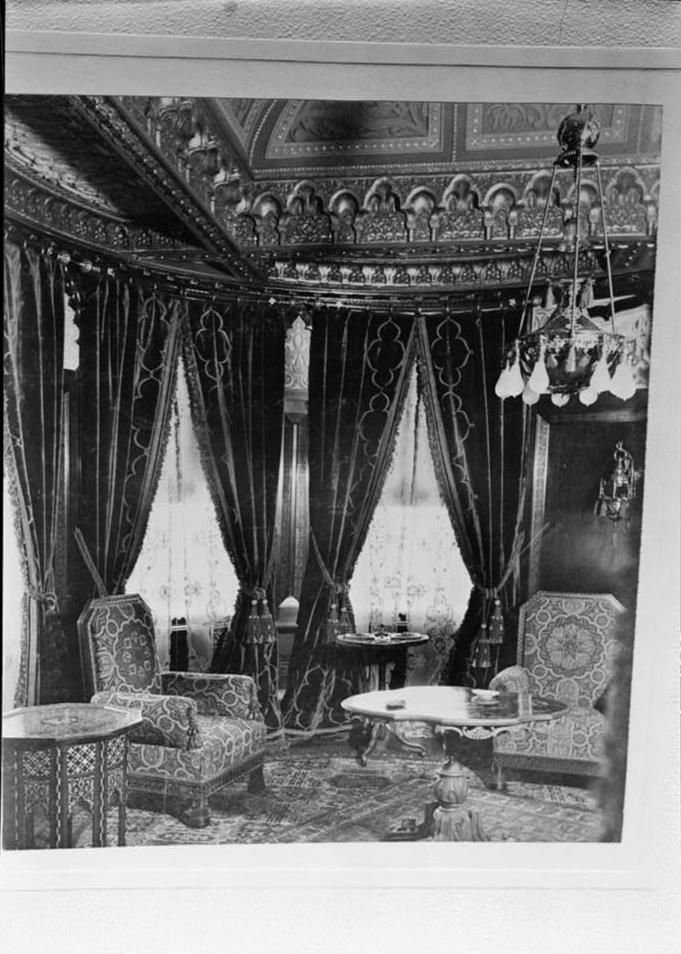 Whittier Mansion - California Historical Society Mansion, San Francisco 1900 Photo Copy NORTHWEST PARLOUR