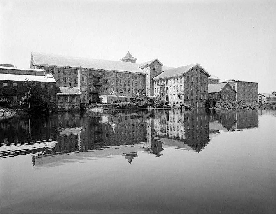 Willimantic Linen Company Mill Number 2, Windham Connecticut 1988 GENERAL VIEW TO NORTH