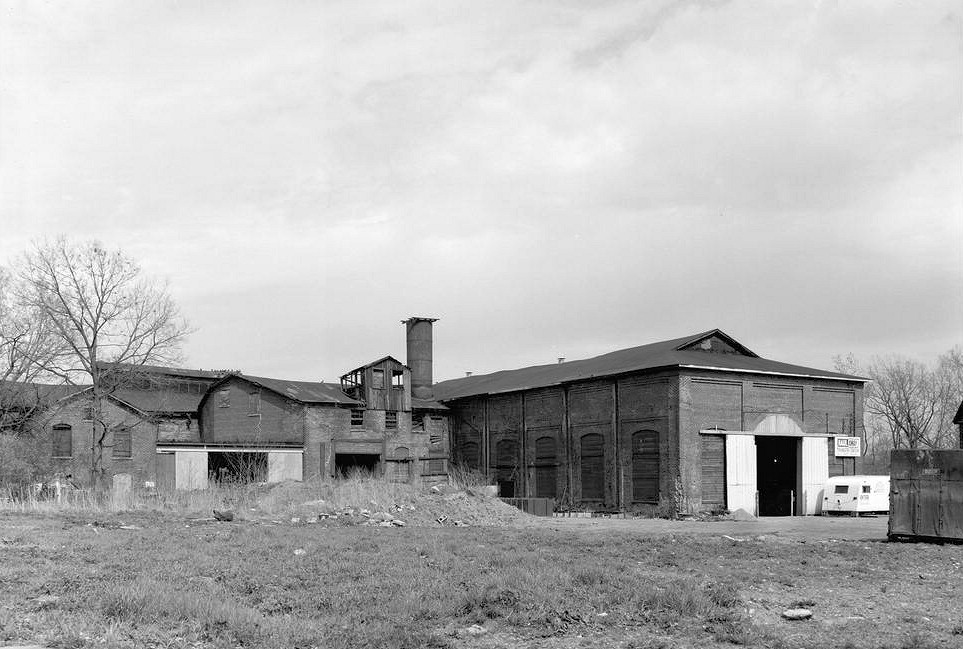 Roots Blower Company, Connersville Indiana 1974 VIEW FROM WEST OF COMPLEX