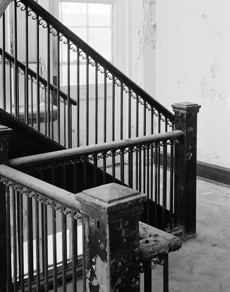 Duesenberg Automobile Company, Indianapolis Indiana 1984 STAIRWAY DETAIL, SECOND FLOOR LANDING