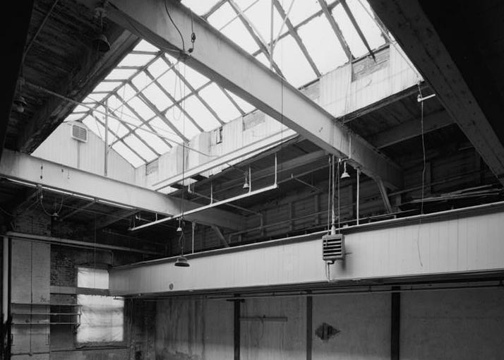 Schnull & Company Building, Indianapolis Indiana 1989 View northwest, fourth floor, skylight room