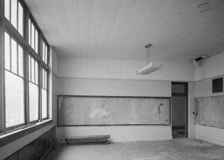 Joint High School, Rochester Indiana 1992 First floor southeast classroom, looking northwest