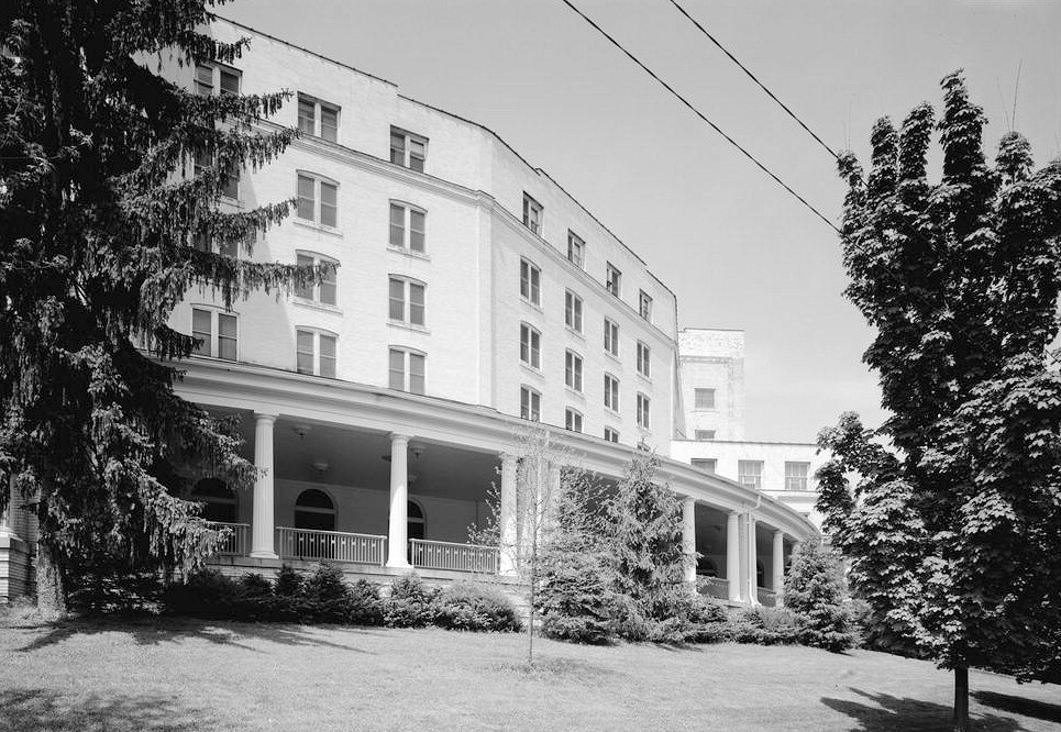 West Baden Springs Hotel, West Baden Indiana 1974 SOUTH ELEVATION