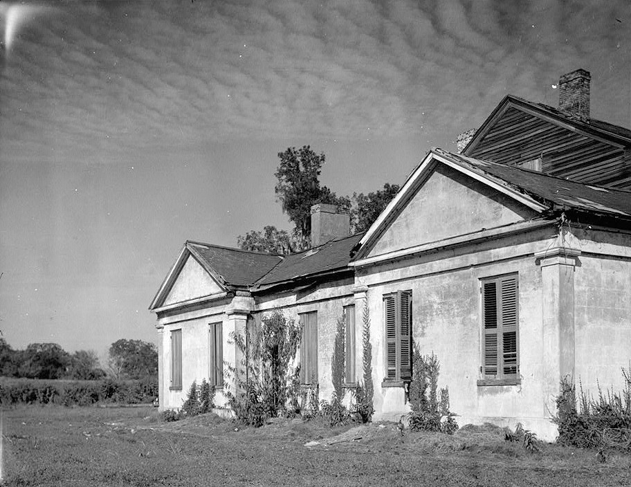 Woodlawn Plantation Mansion, Napoleonville Louisiana November, 1936 SOUTH WING