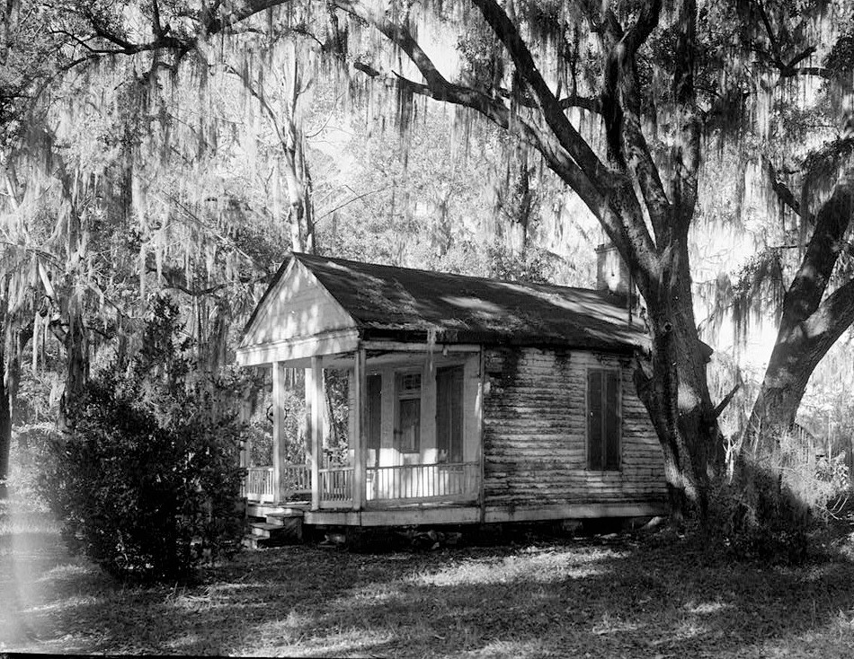 Rosedown Plantation, St Francisville Louisiana 1934 SIDE ELEVATION OF OFFICE