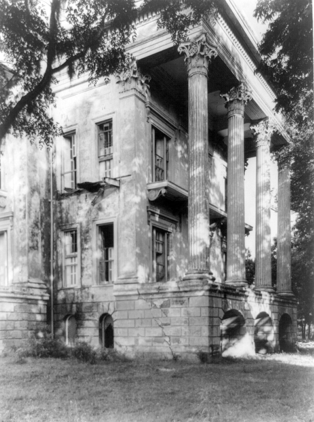 Belle Grove Plantation Mansion, White Castle Louisiana 1940s
