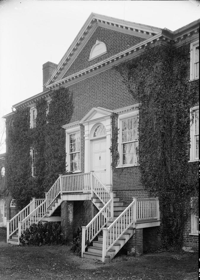 Whitehall House, Annapolis Maryland 1936 LAND APPROACH ENTRANCE