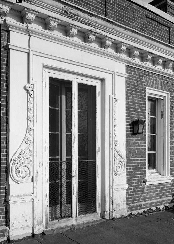 Oxon Hill Manor, Oxon Hill Maryland DOOR FROM NORTH PORCH BALCONY LEADING TO BED CHAMBER D