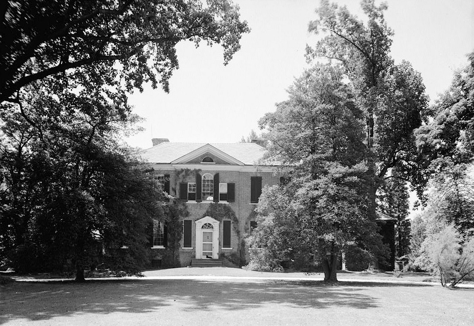 Poplar Hill -  His Lordships Kindness, Rosaryville Maryland 1936 VIEW FROM EAST (front)