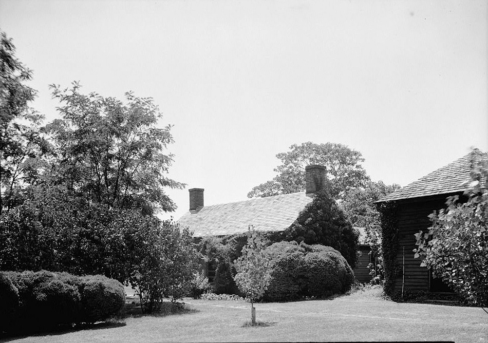 Poplar Hill -  His Lordships Kindness, Rosaryville Maryland 1936 VIEW FROM NORTHEAST (Servants Quarters)