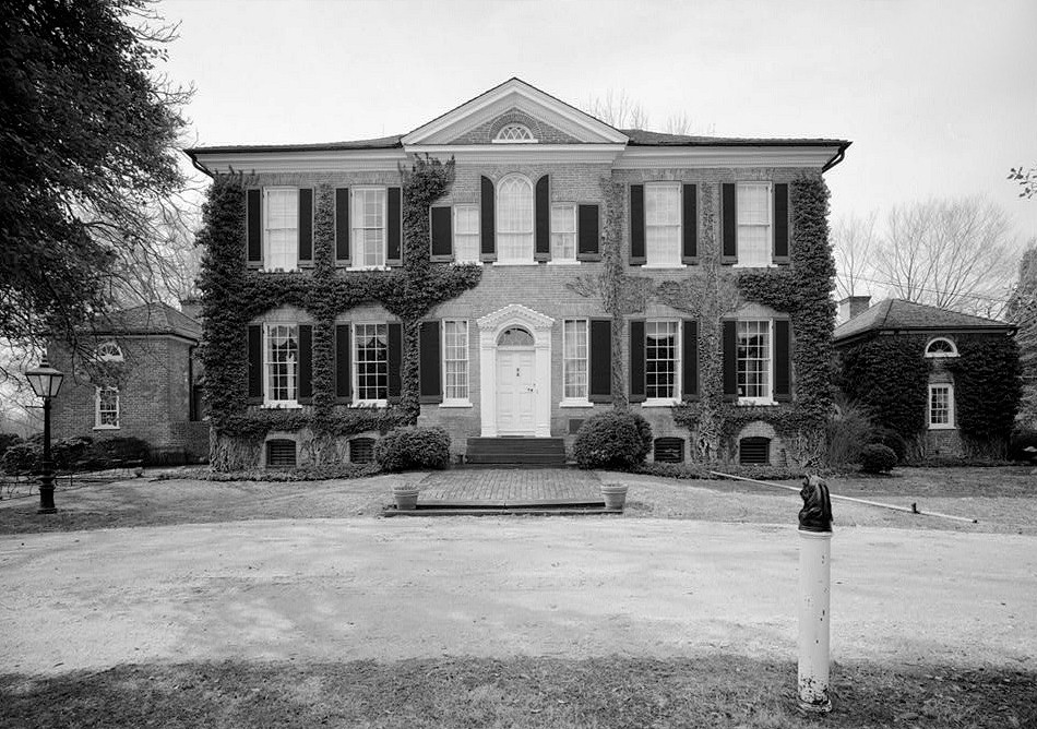 Poplar Hill -  His Lordships Kindness, Rosaryville Maryland NORTHEAST (FRONT) ELEVATION