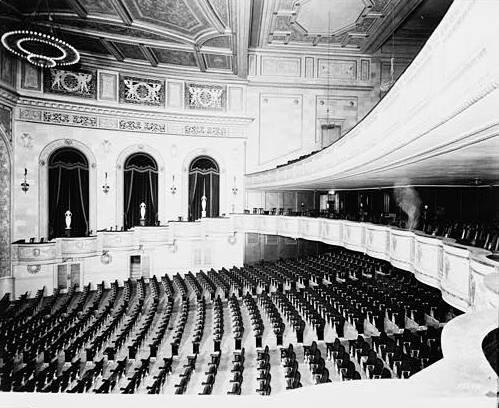 Orchestra Hall (Paradise Theatre), Detroit Michigan 1920 AUDITORIUM, LOOKING NORTH