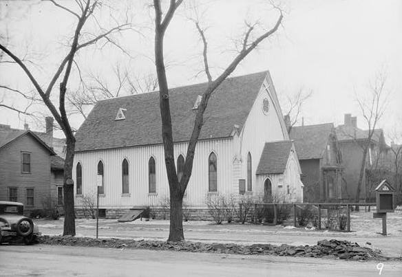 Minneapolis New Church Society, Minneapolis Minnesota  1934 VIEW FROM NORTH-WEST 