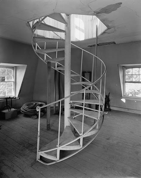 La Bergerie/Rokeby Mansion Barrytown New York MAIN HOUSE, TOWER STAIR