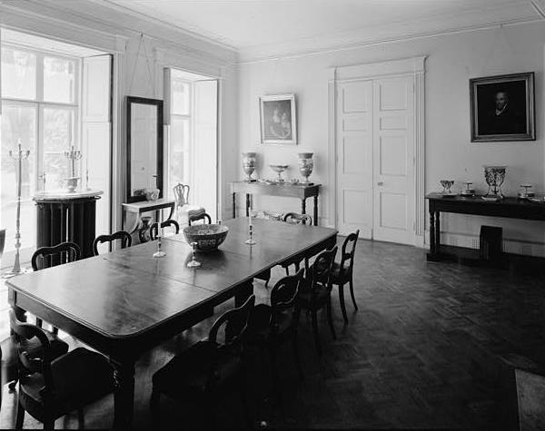 La Bergerie/Rokeby Mansion Barrytown New York DINING ROOM, LOOKING SOUTHEAST