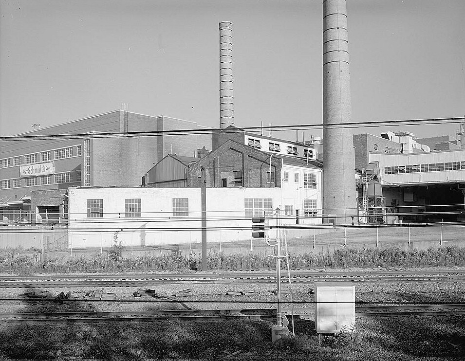 Peerless Motor Car Company, Cleveland Ohio Original Power Plant, looking northeast 1979