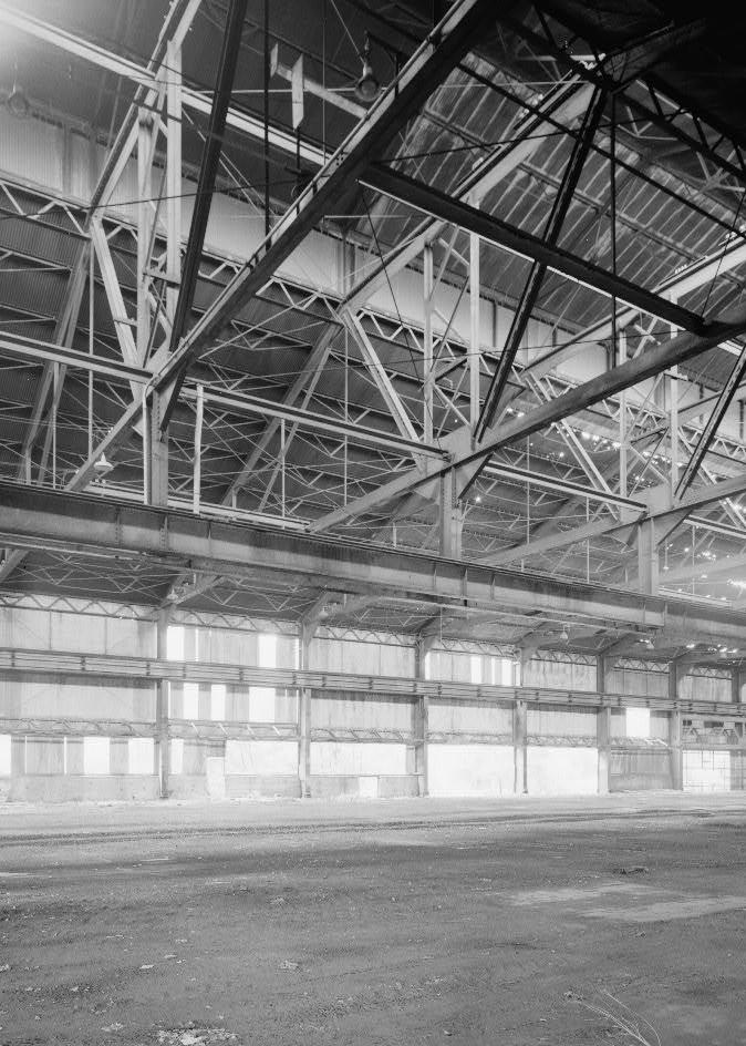 Republic Iron and Steel Company Youngstown Works, Ohio INTERIOR VIEW SHOWING NORTHEAST SIDE OF BUILDING