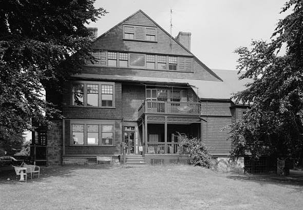 Samuel Tilton House, Newport Rhode Island 1969 VIEW OF SOUTH SIDE