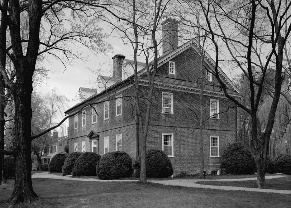 Berkeley Plantation - Harrison Family Home, Charles City Virginia 1SOUTH (FRONT) AND EAST SIDES (1981)