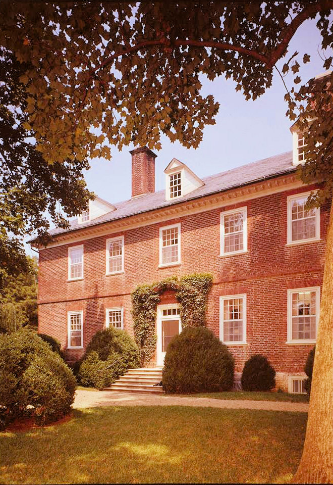 Berkeley Plantation - Harrison Family Home, Charles City Virginia SOUTH (FRONT) AND EAST SIDES (1981)