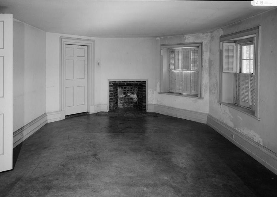 Poplar Forest - Thomas Jefferson Retreat, Forest Virginia CELLAR, WEST ROOM, VIEW TO SOUTH (1986)