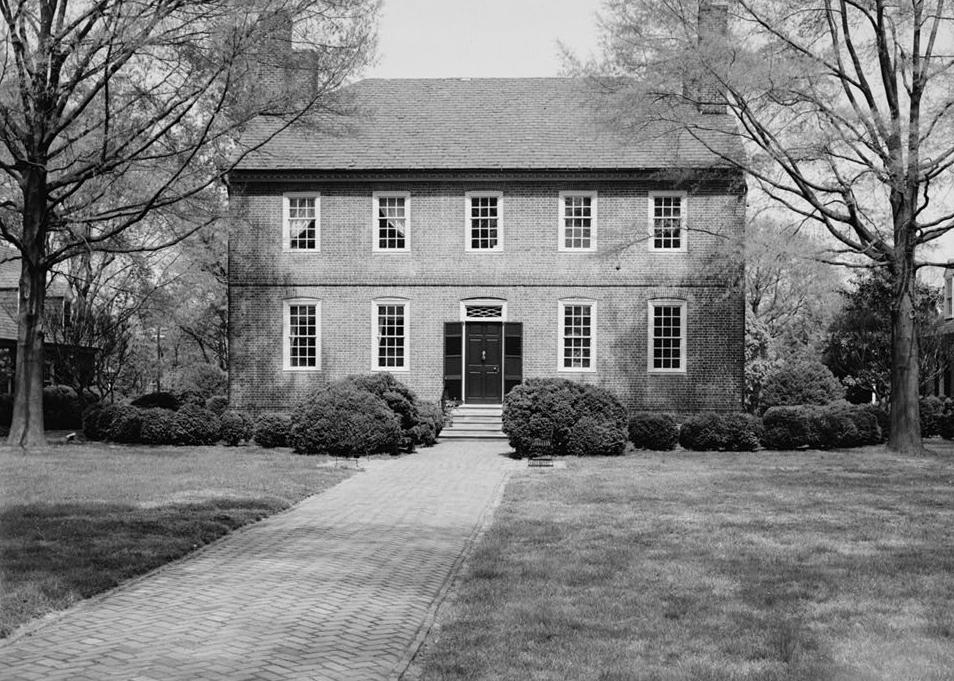Kenmore House, Fredericksburg Virginia 1983  WEST FRONT