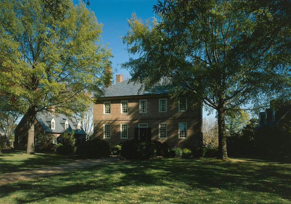 Kenmore House, Fredericksburg Virginia West elevation