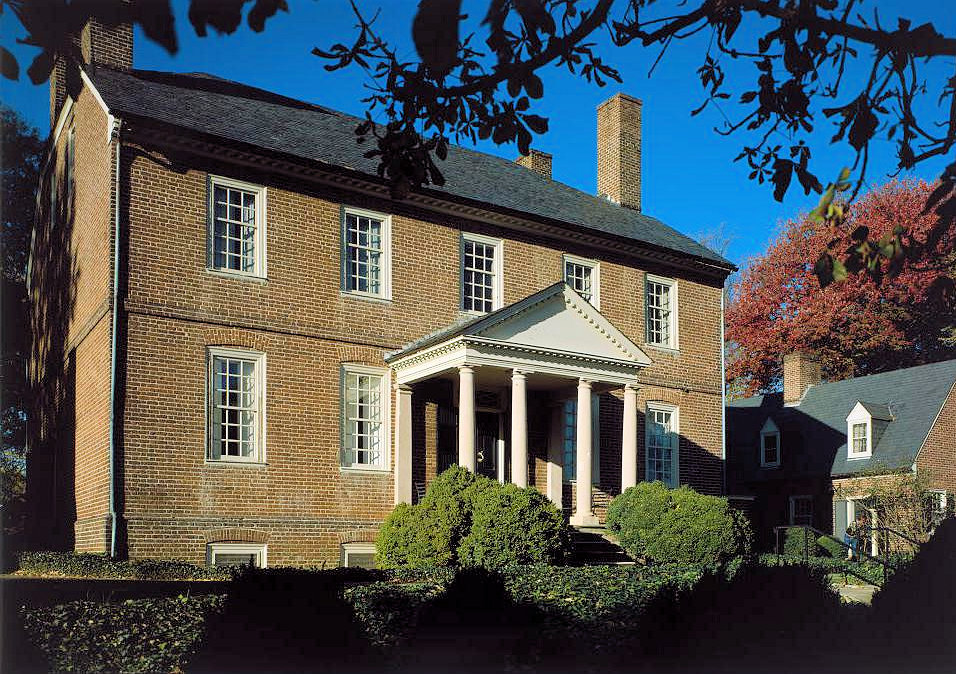 Kenmore House, Fredericksburg Virginia East elevation