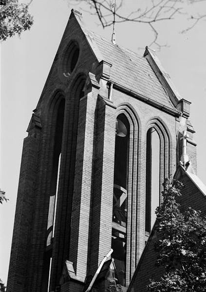 Christ Church, Washington DC 1969 DETAIL OF TOWER