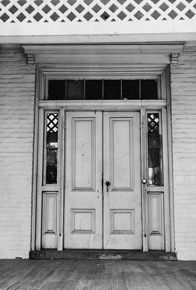 Frederick Douglass House (Cedar Hill) (John Van Hook House), Washington DC 1963 FRONT DOOR DETAIL