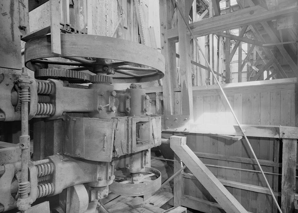 The Kennecott Copper Mines, McCarthy Alaska 1982 CONCENTRATION MILL DETAIL OF BUCHANAN ORE BREAKERS