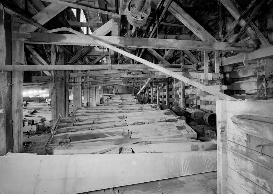 The Kennecott Copper Mines, McCarthy Alaska 1982 JAMES SIMPLEX TABLES
