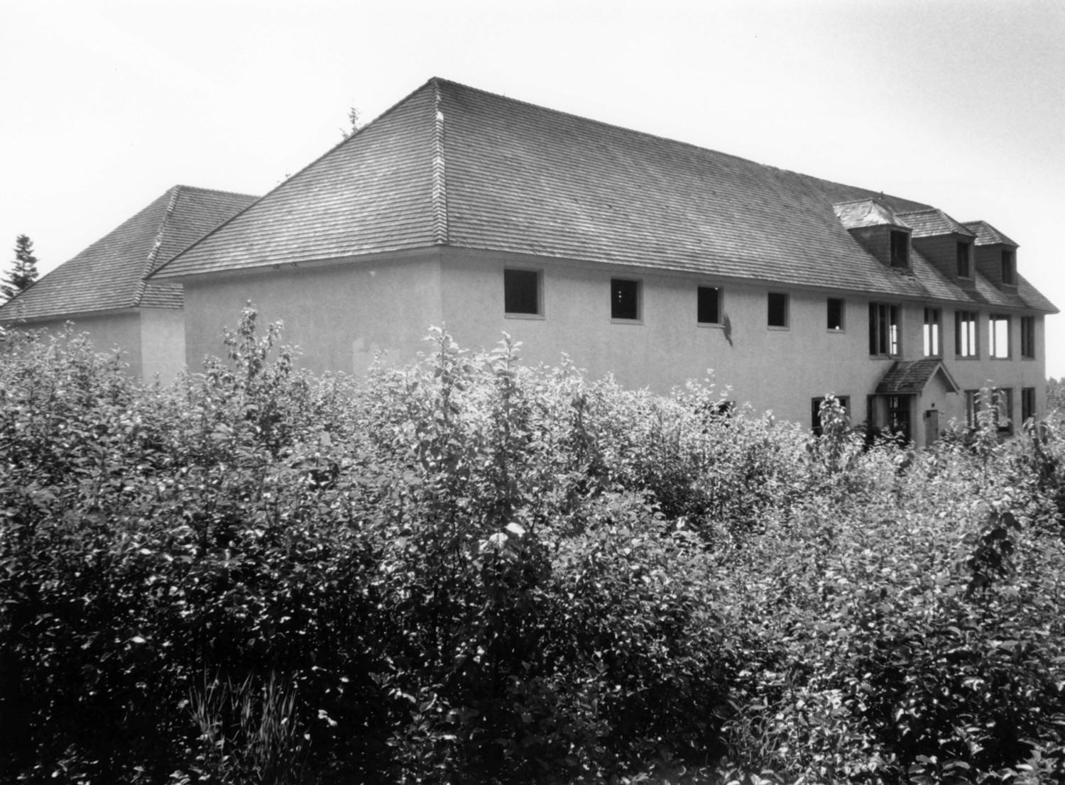 Jesse Lee Home for Children, Seward Alaska Looking southeast at the west wing of Jewel Guard Hall (1994)