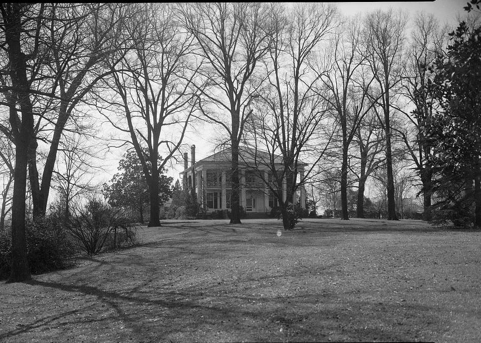 Arlington Place - Munger Mansion, Birmingham Alabama 1937 FRONT ELEVATION