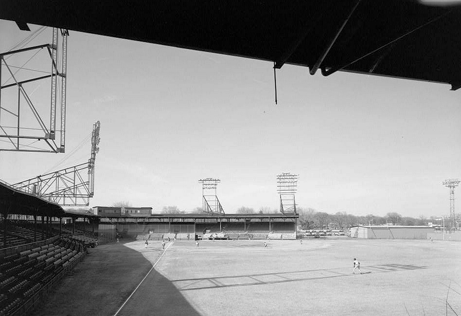 Rickwood Field, Birmingham Alabama 1993 GENERAL VIEW OF PLAYING FIELD LOOKING SOUTH-SOUTHWEST