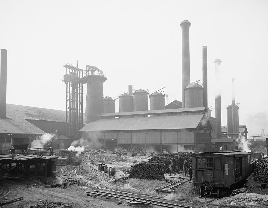 Sloss Furnace - Sloss-Sheffield Steel & Iron Company, Birmingham Alabama 1906 Sloss City furnaces, Birmingham, Ala.