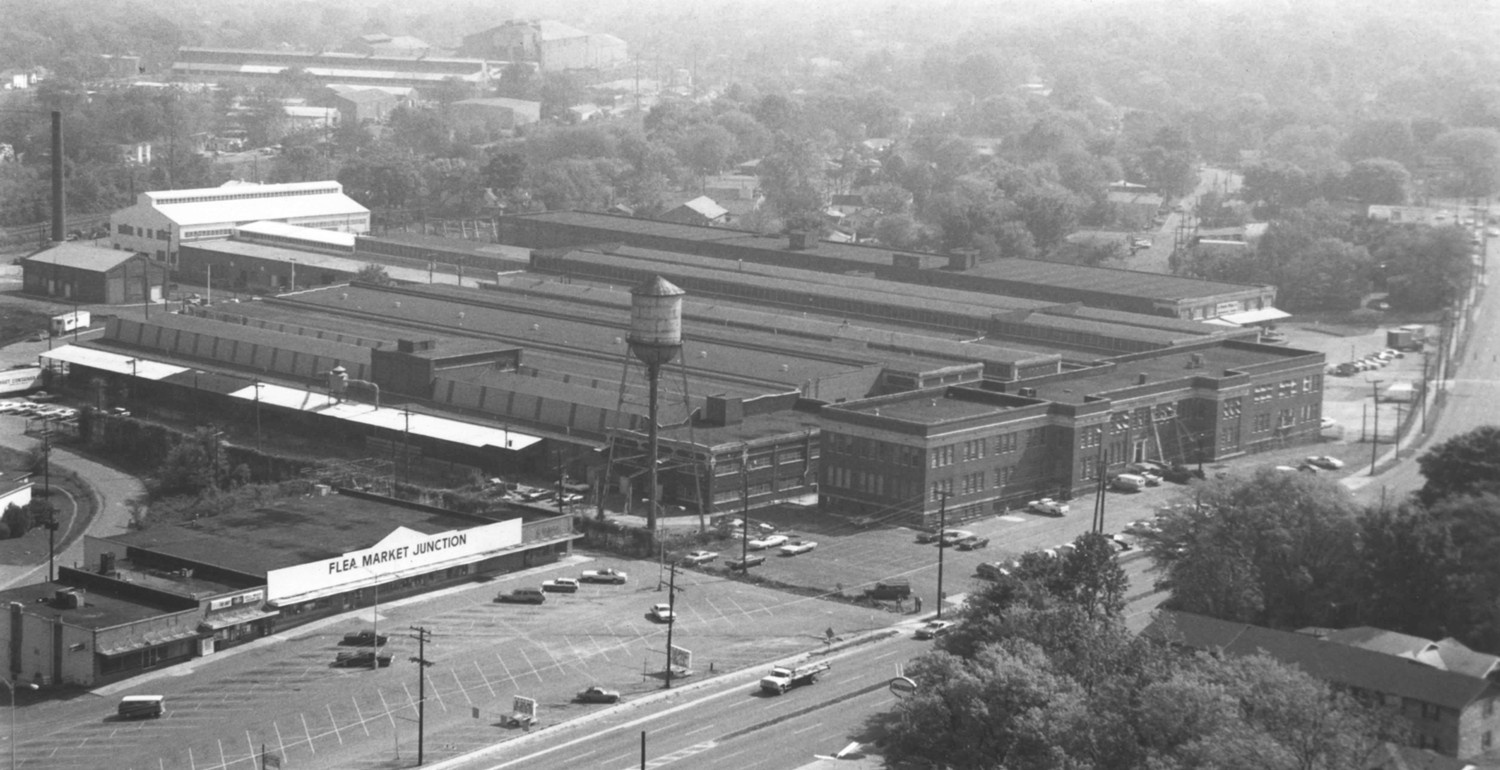Continental Gin Company, Birmingham Alabama Aerial view of the Continental Gin Complex from the southeast (1980)
