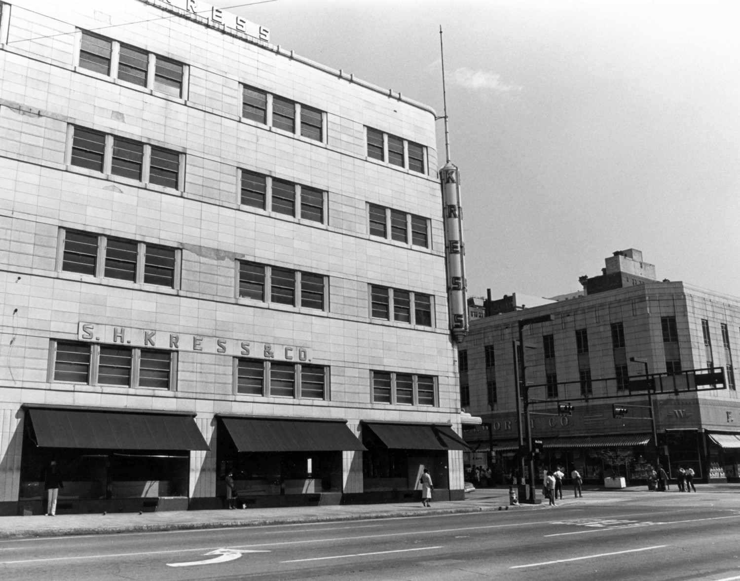 S.H. Kress and Company Building, Birmingham Alabama View Down 19<sup>th</sup> Street (1980)