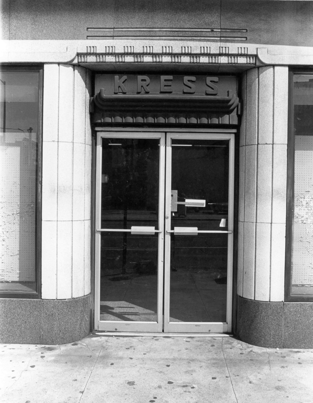 S.H. Kress and Company Building, Birmingham Alabama Detail of 19<sup>th</sup> Street Doorway (1980)