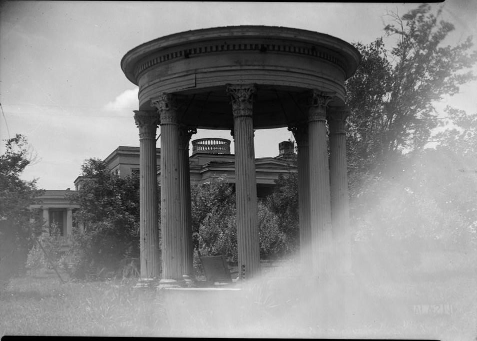 Gaineswood Mansion, Demopolis Alabama SUMMER HOUSE IN N. GARDEN May 23, 1936.