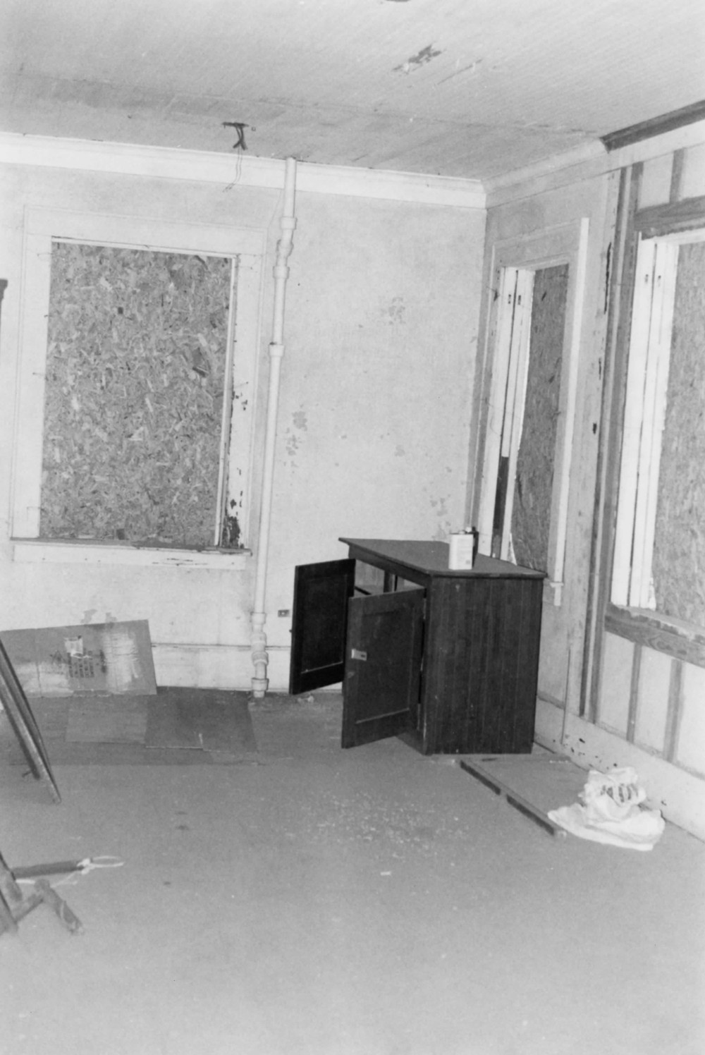 Atlantic Coastline Railroad Passenger Depot, Dothan Alabama Upstairs Interior (1993)