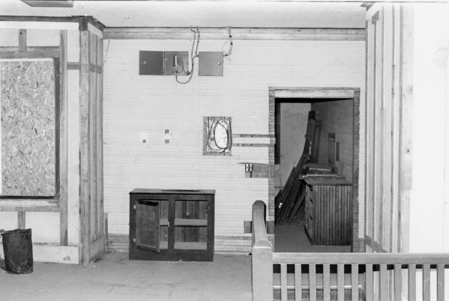 Atlantic Coastline Railroad Passenger Depot, Dothan Alabama Looking East (1993)