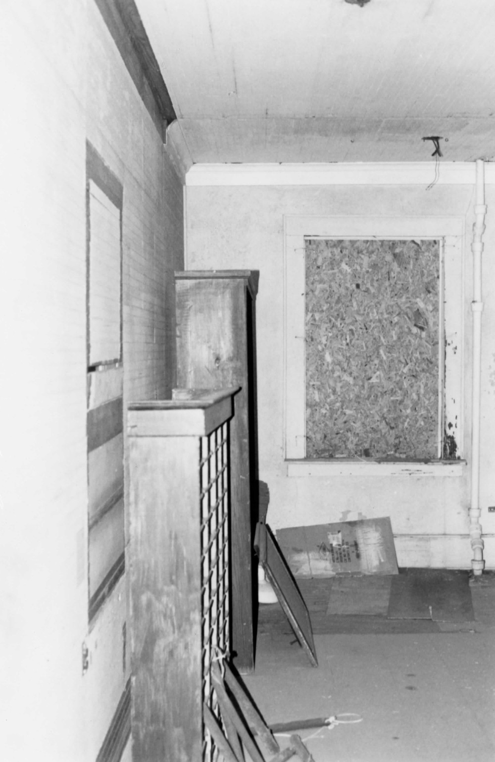 Atlantic Coastline Railroad Passenger Depot, Dothan Alabama Upstairs Office (1993)