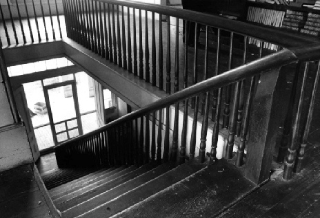 Cedar Grove Plantation, Faunsdale Alabama 1989 Interior, stairwell