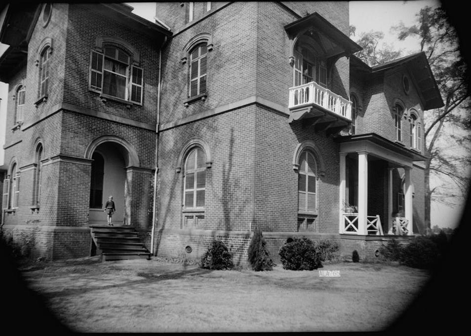Kenworthy Hall - Carlisle-Martin House, Marion Alabama April 3, 1936 SOUTH ELEVATION (FRONT)