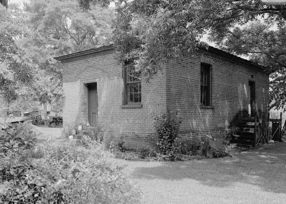 Kenworthy Hall - Carlisle-Martin House, Marion Alabama VIEW OF THE KITCHEN'S SOUTH AND EAST ELEVATIONS LOOKING FROM THE SOUTHEAST