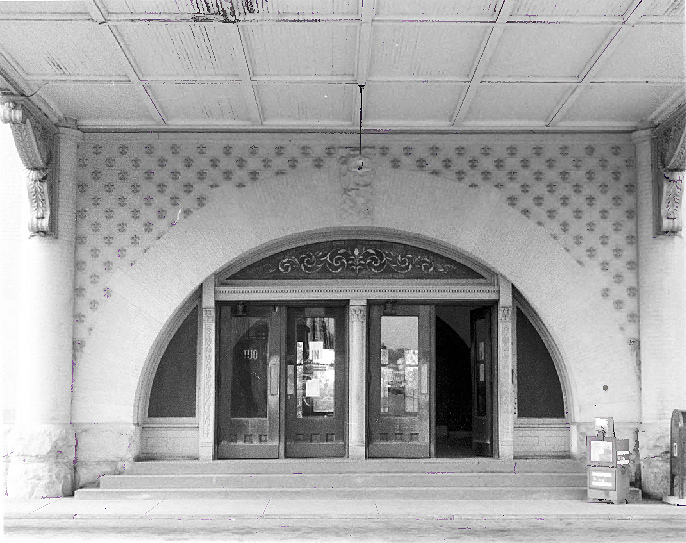 Montgomery Union Station, Montgomery Alabama 1972 Main Entrance