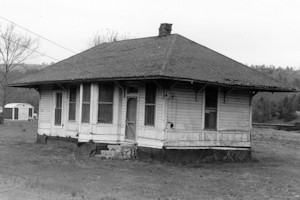 Chicago, Rock Island, and Pacific Railroad Depot, Blue Mountain Arkansas