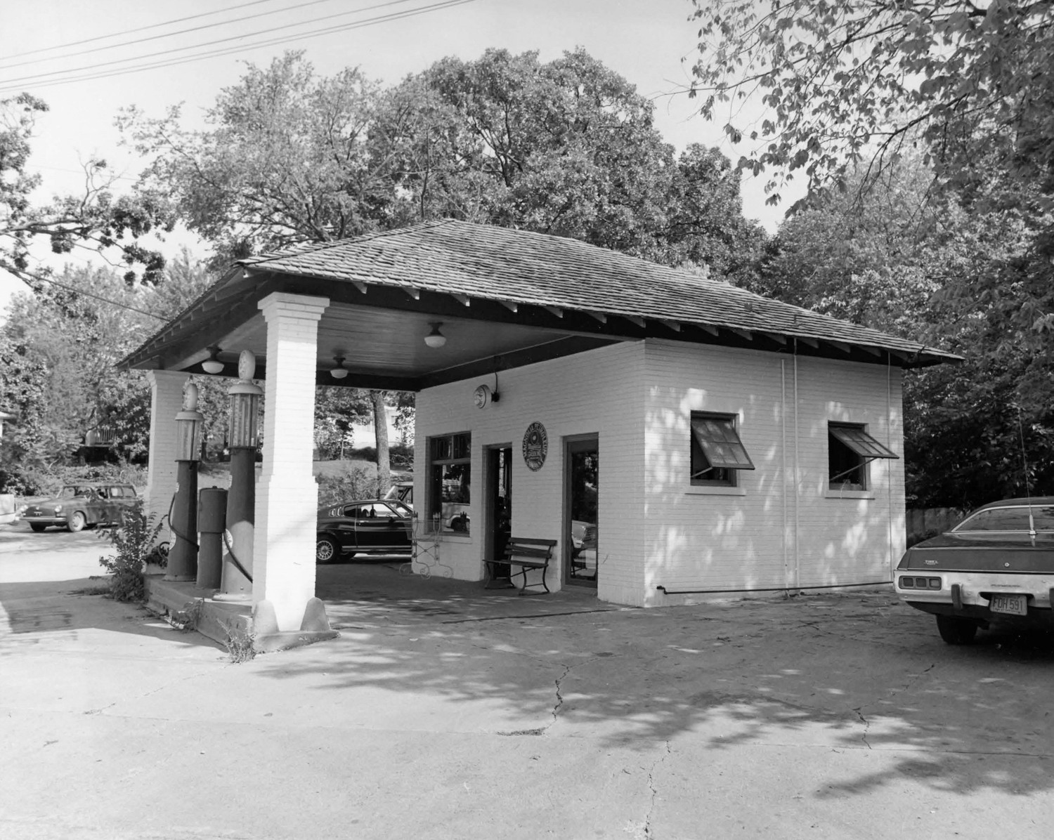 Southwest view (1977)